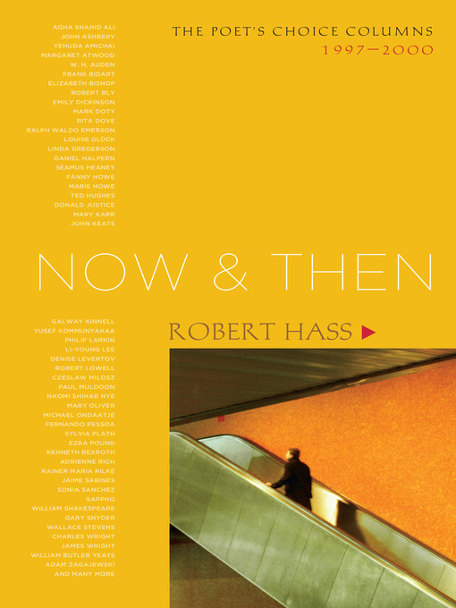 Title details for Now and Then by Robert Hass - Wait list